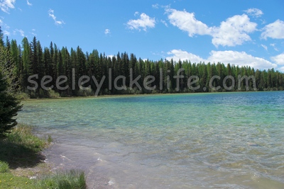 South end of Clearwater Lake in the Lolo National Forest 5/24/17