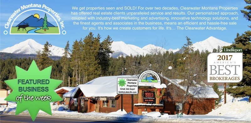 Seeley Lake Featured Business of the Week (week ending Jan. 27, 2018) Clearwater Montana Properties