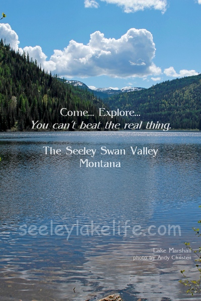 Lake Marshall, Come... Explore... You can't beat the real thing.  The Seeley Swan Valley, Montana.  Lake Marshall is on state land in the Marshall Creek Wildlife Management Area.