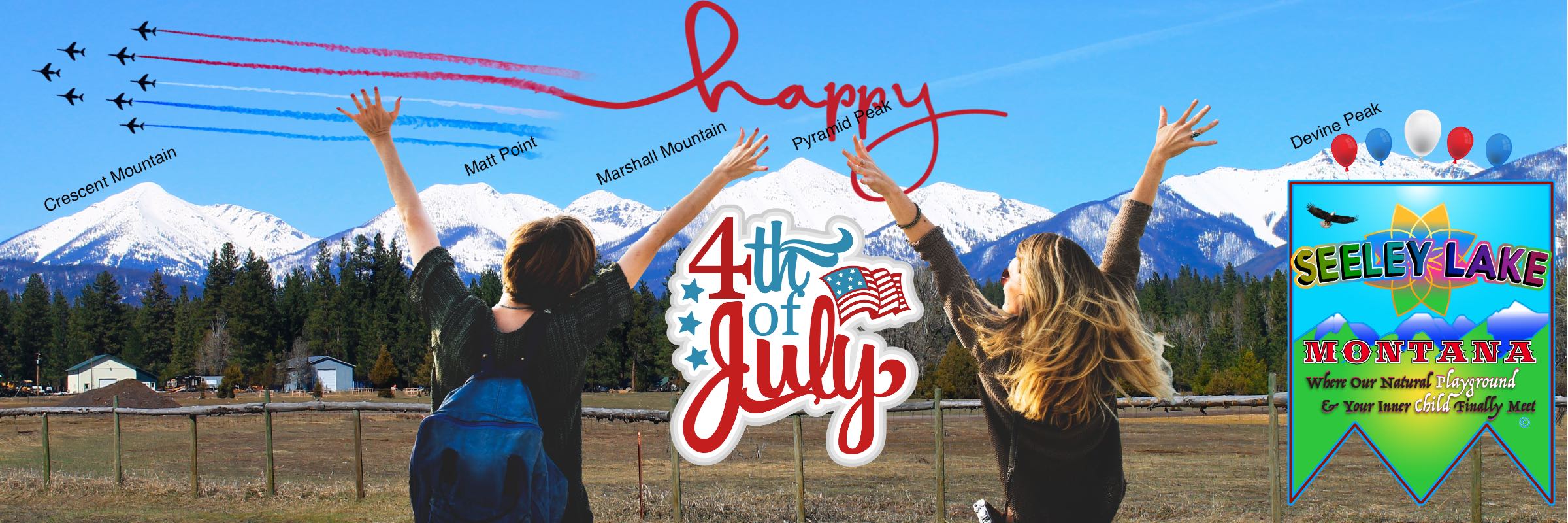 Seeley Lake Montana 2019 4th of July Parade | Happy 4th of July 2019