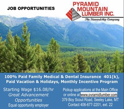 Pyramid Mountain Lumber Company, Inc. Seeley Lake, MT