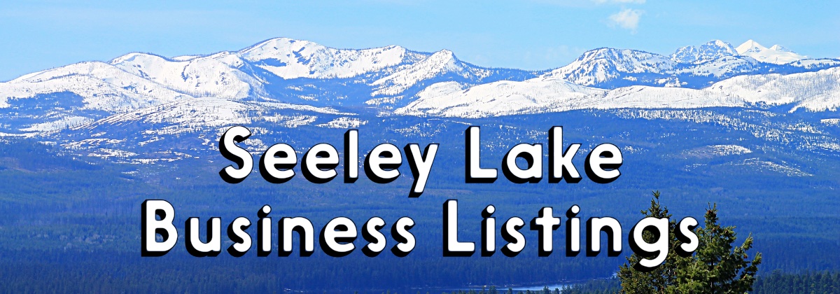 Seeley Lake Montana Business Listings - Mission Mountains in the background